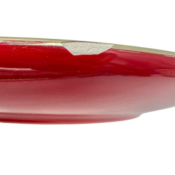 H For Happy Merry Merry Polka Dot Ceramic Serving Set 2 Plates 1 Tray 1 Canister - Picture 7 of 15